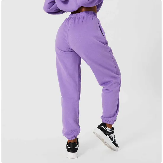 2022 New Design Fashion Clothing Women Pants Juniors′ Smocked Jogger Comfortable Causal Pants