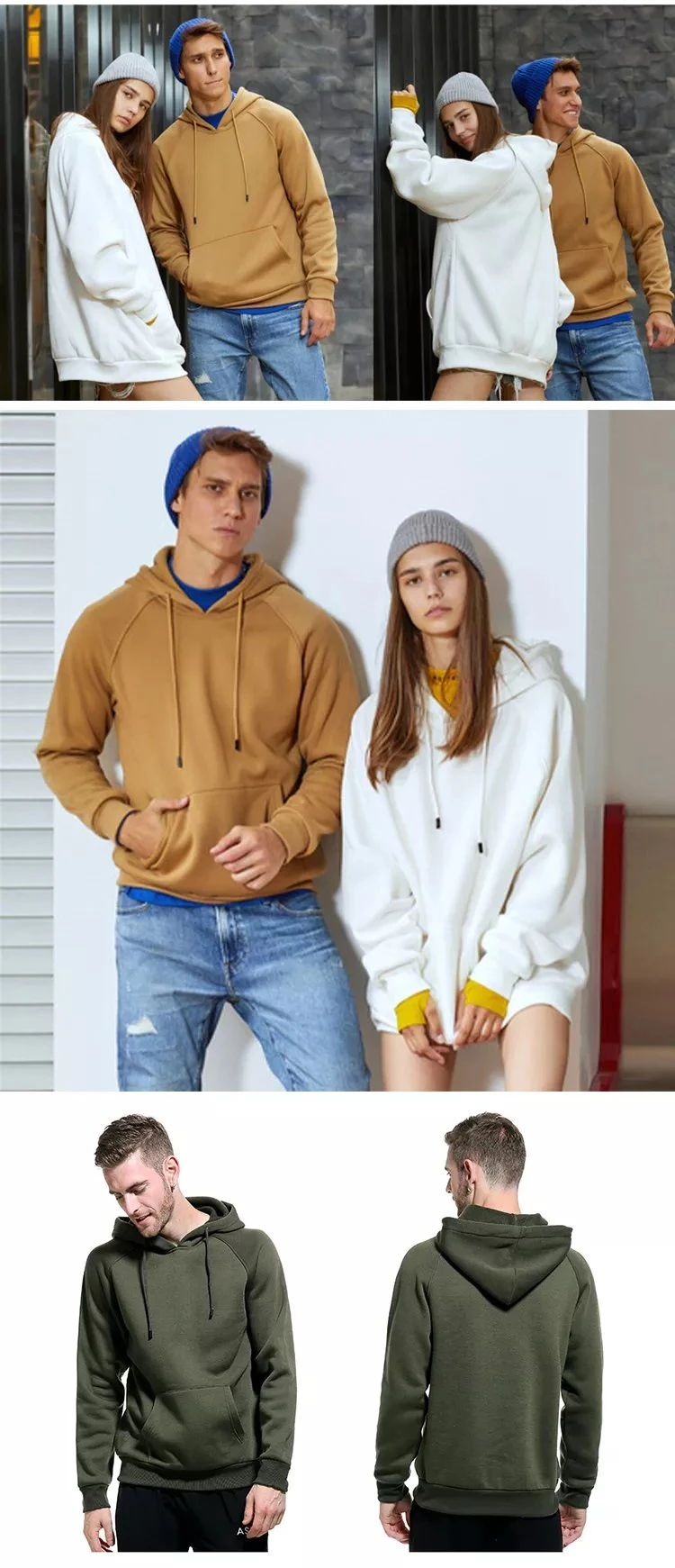 Wholesale Custom Men Fleece Hoodie Designer Clothing Plain Printing Embroidery Hoodies Sweatshirts Plus Size Oversized Loose Blank Women Unisex Hoody