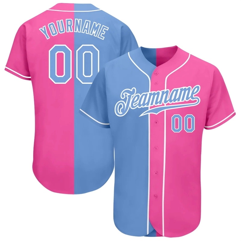 Personalized Sportswear Custom Team Logo Breathable Polyester Baseball Jersey