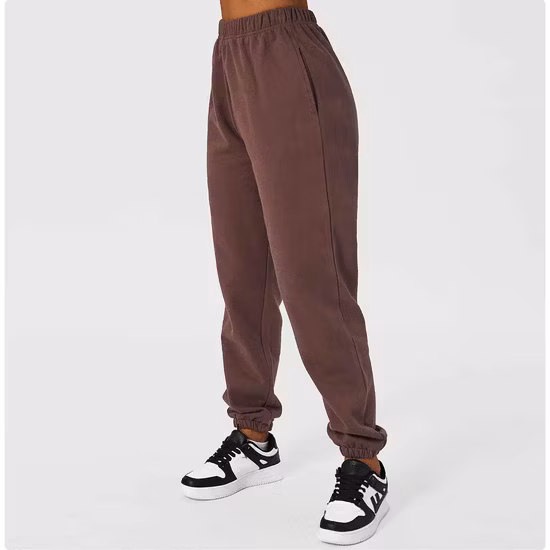 2022 New Design Fashion Clothing Women Pants Juniors′ Smocked Jogger Comfortable Causal Pants