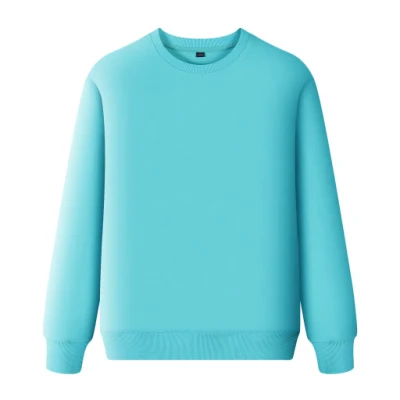 Felpa con cappuccio sportiva per abbigliamento traspirante personalizzata in tinta unita ricamata da uomo in piqué verde blu Tiffany Performance