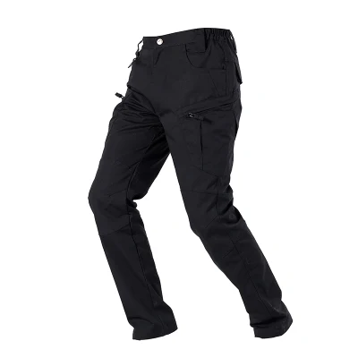 Pantaloni da trekking outdoor da uomo X8 antistrappo e impermeabili realizzati in poliestere-cotone